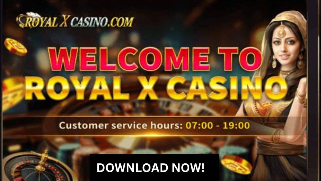 Royal X Casino APK Experience amazing casino games and rewards.